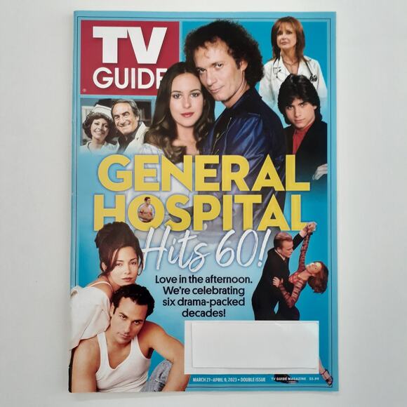 TV Guide Magazine March-April 2023 General Hospital Hits 60 Publisher - Picture 1 of 2